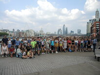 Gruppenbild an der Themse